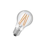 Osram Led Star Classic LED E27 Birne Fadenlampe Klar 4.9W 470lm - 827  | Lichtsensor