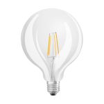 Ledvance Classic LED E27 Globe Fadenlampe Klar 4W 470lm - 827 | Ersatz für 40W