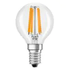 Ledvance Classic LED E14 Birne Fadenlampe Klar 4.2W 470lm - 927 | Höchste Farbwiedergabe - Dimmbar - Ersatz für 40W