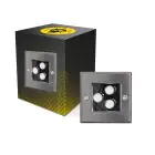 Bodenstrahler Utopia Rostfreier Stahl Silber 3W 150lm - 830 Warmweiß 