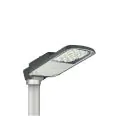 Philips Led-Straßenbeleuchtung AluRoad Mini Aluminium Grau 19.6W 3010lm 5x55x150D - 740  | IP66 - Asymmetrisch