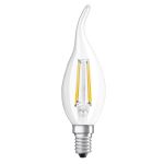 Ledvance Classic LED E14 Bougie Filament Claire 4W 470lm - 827- | Remplacement 40W