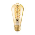Ledvance Vintage 1906 LED E27 Poire Dorée 4W 300lm - 820- | Dimmable - Remplacement 25W
