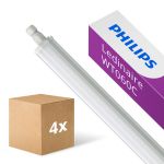 Lot 4x Philips Réglette LED Étanche Ledinaire WT060C 46W 5600lm - 865  | 150cm