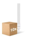 Lot 10x PL-S LED 6W - 830  | Remplacement 11W