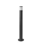Philips LED Bollard BCP155 CoreLine Noir 12W 1000lm 360D - 830  | 100cm - IP65 - Symétrique