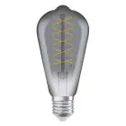 Ledvance Vintage 1906 LED E27 Edison Smoke 7.8W 360lm - 818  | Dimmable - Remplacement 30W