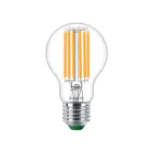Philips MASTER LED Ampoule Ultra Efficient E27 Poire Claire 5.2W 1095lm - 830 Blanc Chaud | Équivalent 75W