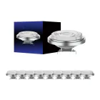 Lot 10x Spot LED G53 AR111 7.3W 450lm 24D - 918-927 Dim To Warm | Meilleur Rendu De Couleur - Dimmable - Remplacement 50W